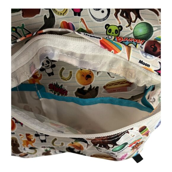 JanSport SuperBreak Backpack – Emoji Sticker Print – 15x13x9x5 - Picture 8 of 8